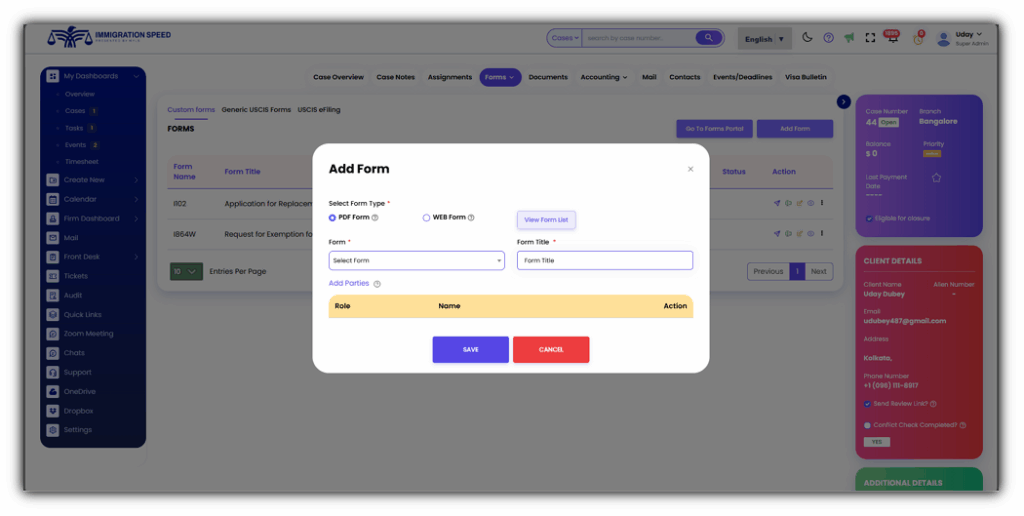 Managing Forms - Help Site